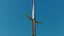 3D epic sword