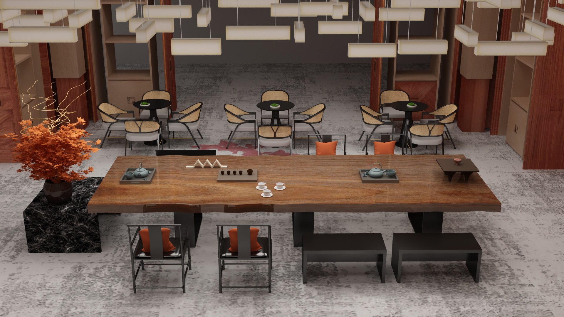 Lounge Room Design 3D - TurboSquid 2055256