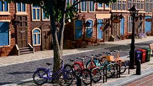 Amsterdam Street 3D model