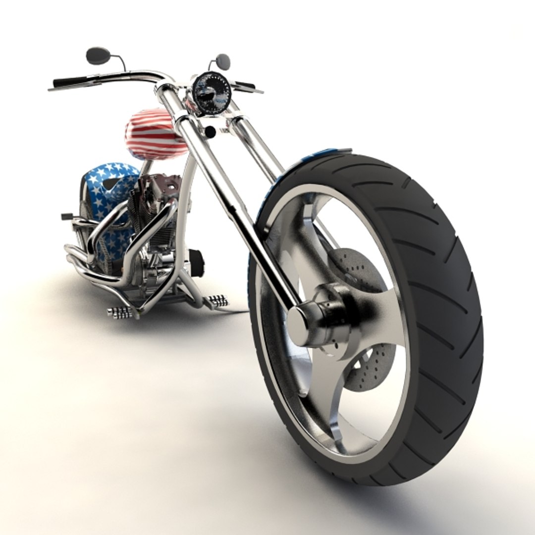 3d Model American Chopper