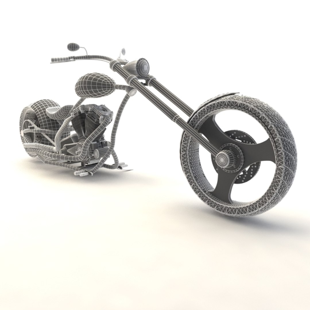 3d Model American Chopper