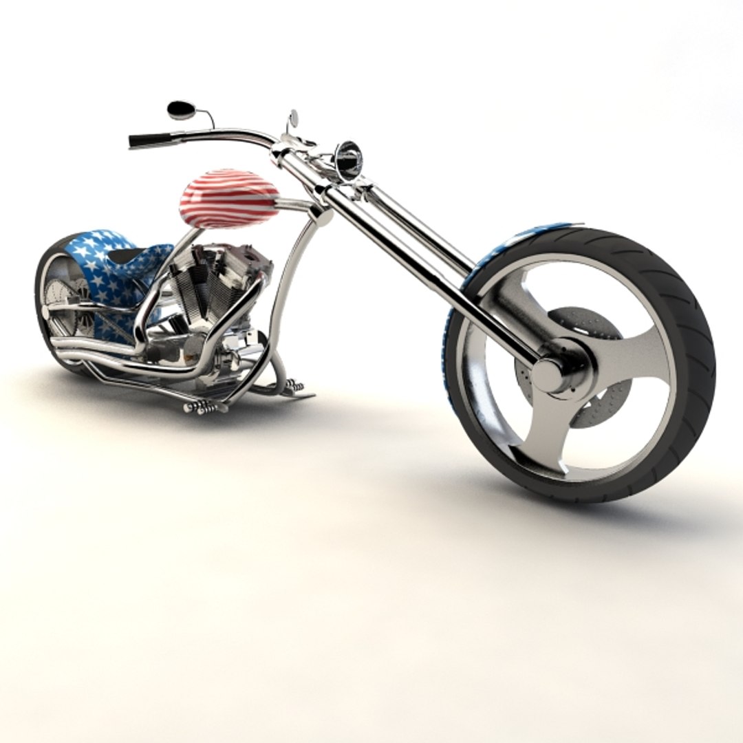 3d Model American Chopper