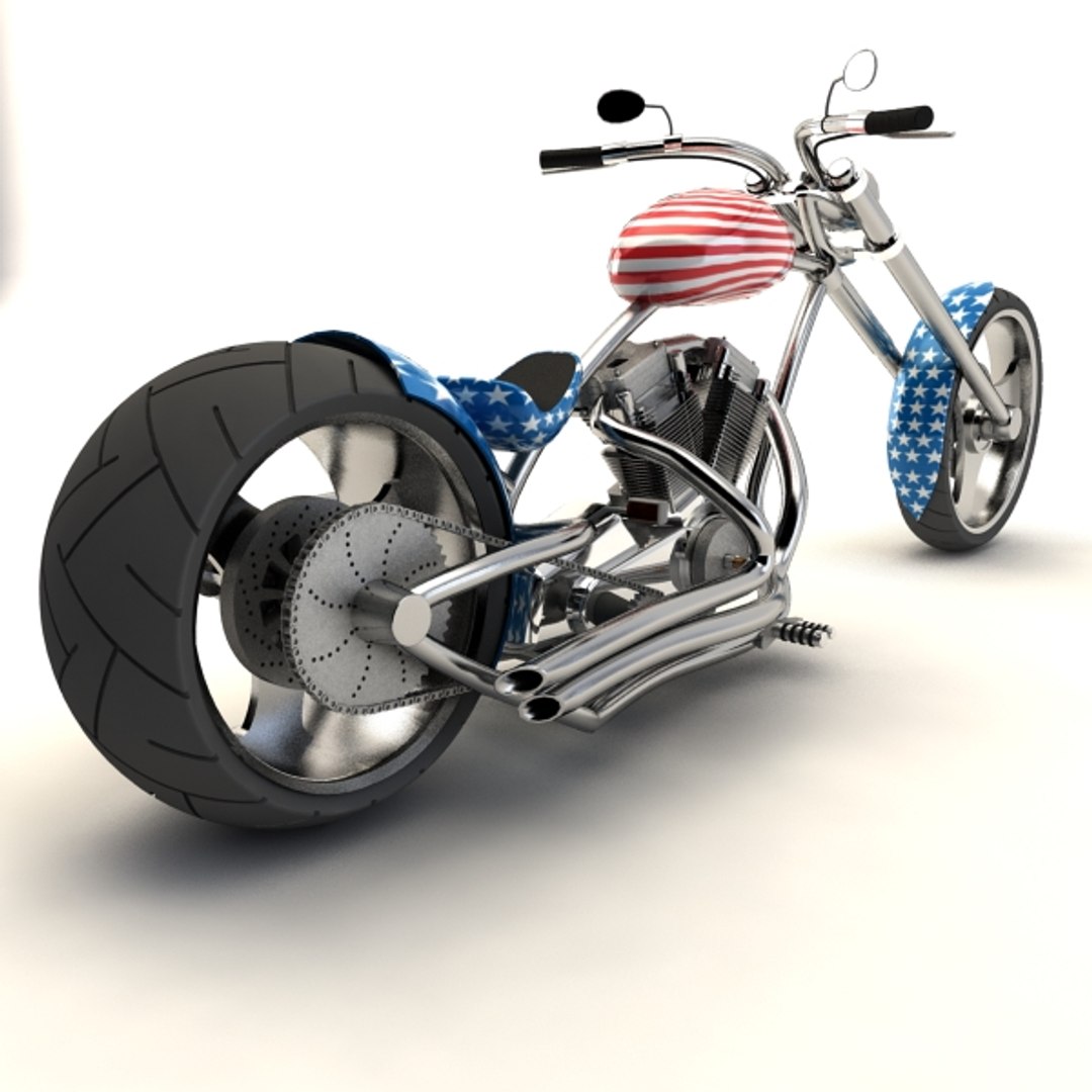 3d Model American Chopper