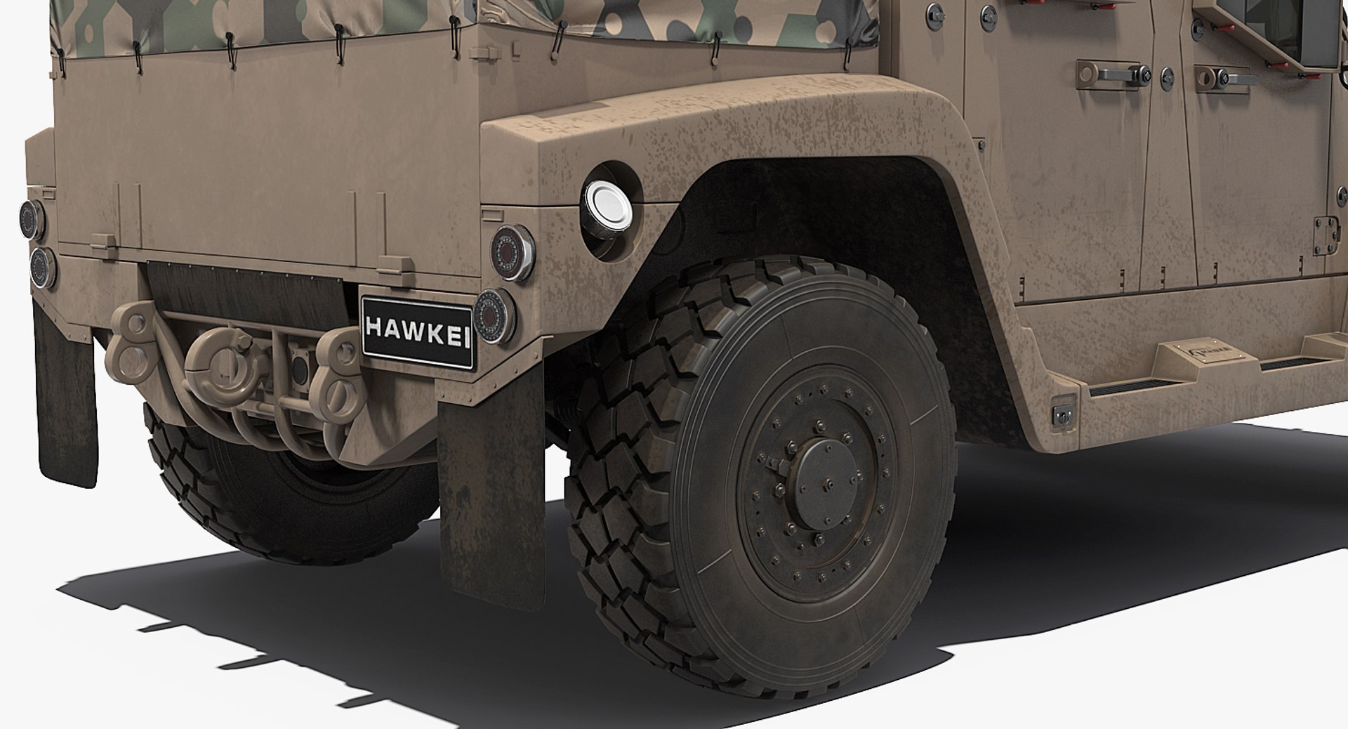 Hawkei 4x4 simple interior 3D model - TurboSquid 1359649