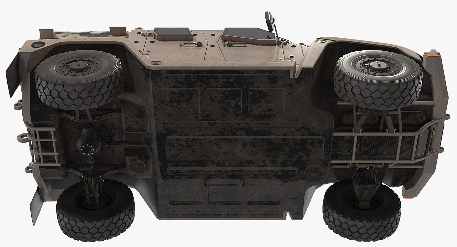 Hawkei 4x4 simple interior 3D model - TurboSquid 1359649