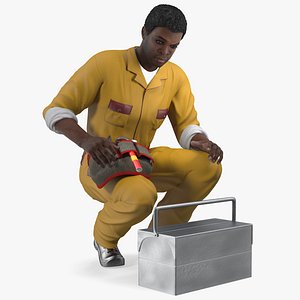 3D american locksmith african
