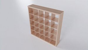 IKEA KALLAX 182x182cm 3D