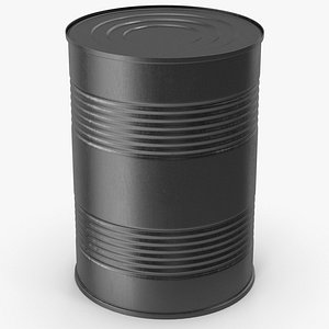 3D model Metal Tin Can