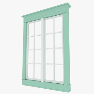 3D house windows