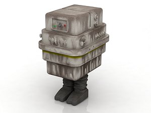 3D gonk star wars character