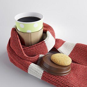 Coffee and Scarf