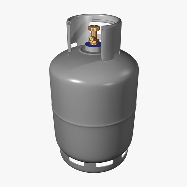 Gas cylinder 3D model TurboSquid 1298469