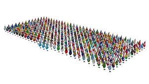 Table Flag World Collection