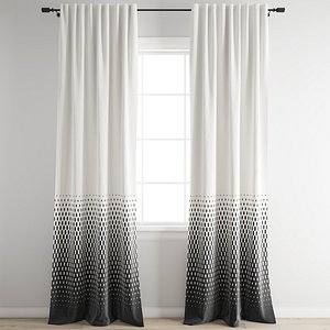3D Curtain 256