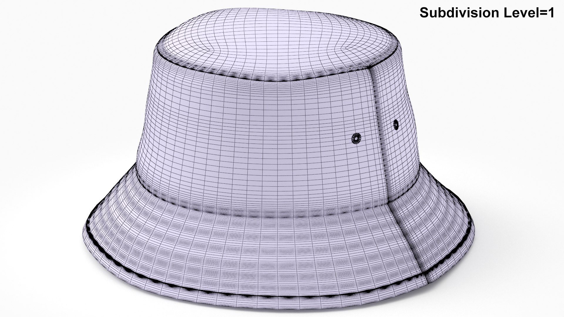 Camouflage Bucket Hat Model - TurboSquid 2306297