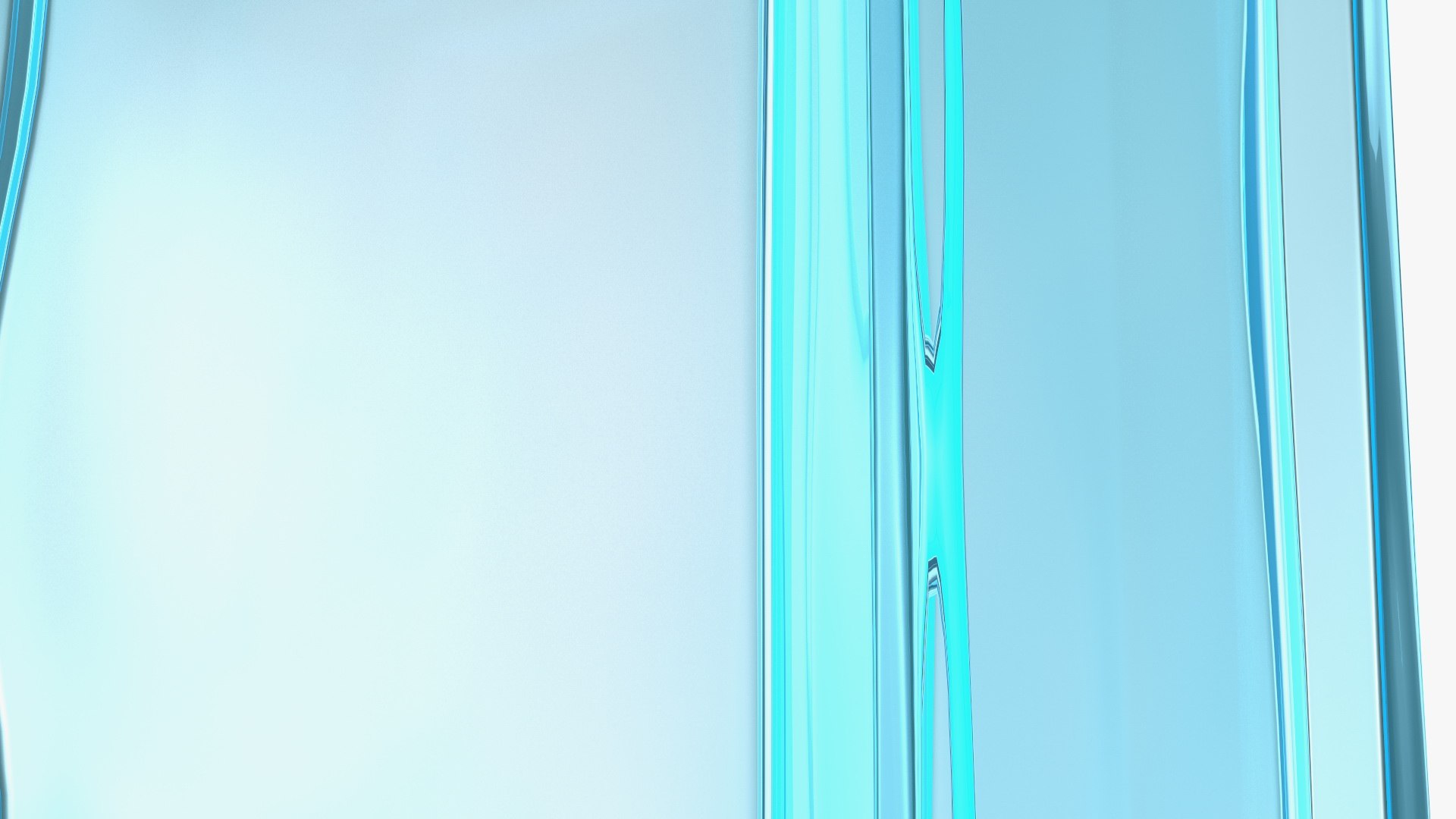 Blue Square Glass Block 3D TurboSquid 1830831