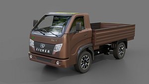 3D Eicher Pro X EV Pickup Truck