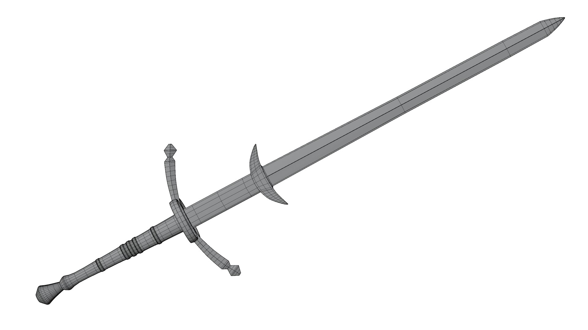 3D Two-Handed Great Sword - TurboSquid 2143508