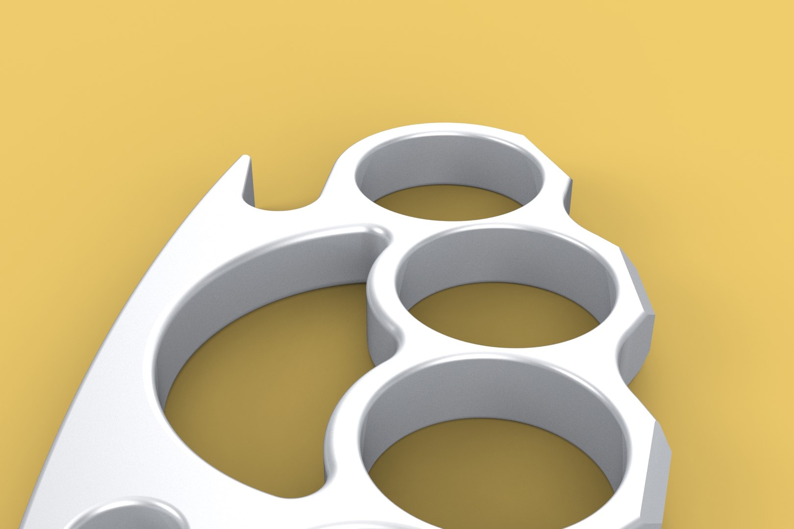 BRASS KNUCKLES KNUCKLE DUSTER SELF DEFENSE FIST LOAD GRIP HAND Model ...