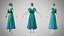 Dress 45 Pine Green