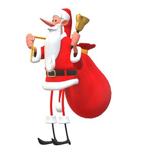 santa claus 3D
