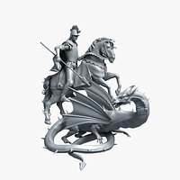 Saint George Statue