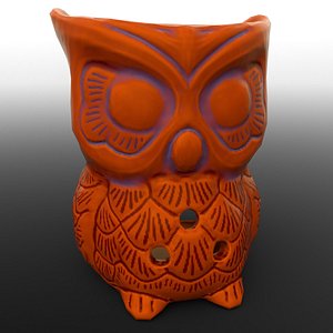 3D Owl Oil Burner