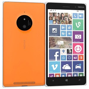 Nokia Lumia 830 Orange