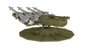 S-125 Neva Pechora 3D model