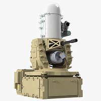 Mark 15 Phalanx Close-In Weapon System Sand Rigged
