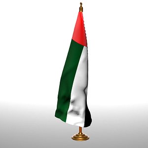 UAE  table flag t