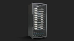 Cellar Wine Big Machine 3D model