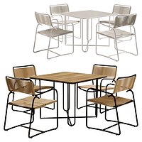 Walter Lamb Square Dining Table Set