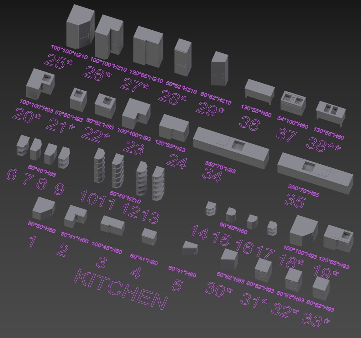 3D Architecture Interior Mega Pack 353 STL Models Furniture Miniature Scale 1 50 Diorama Design model https://p.turbosquid.com/ts-thumb/Q0/GfqmZy/fM/kitchen/png/1784972949/1920x1080/fit_q87/3aca9c94338457a070e7be2431cda89e800d8df5/kitchen.jpg
