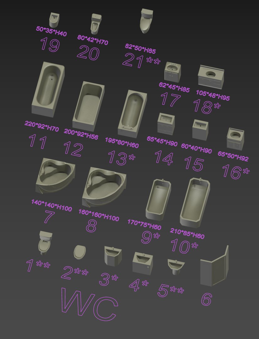 3D Architecture Interior Mega Pack 353 STL Models Furniture Miniature Scale 1 50 Diorama Design model https://p.turbosquid.com/ts-thumb/Q0/GfqmZy/y9/wc/png/1784972963/1920x1080/fit_q87/f1169f8cb16ab62fb6e60b3d764957aa99ac4664/wc.jpg