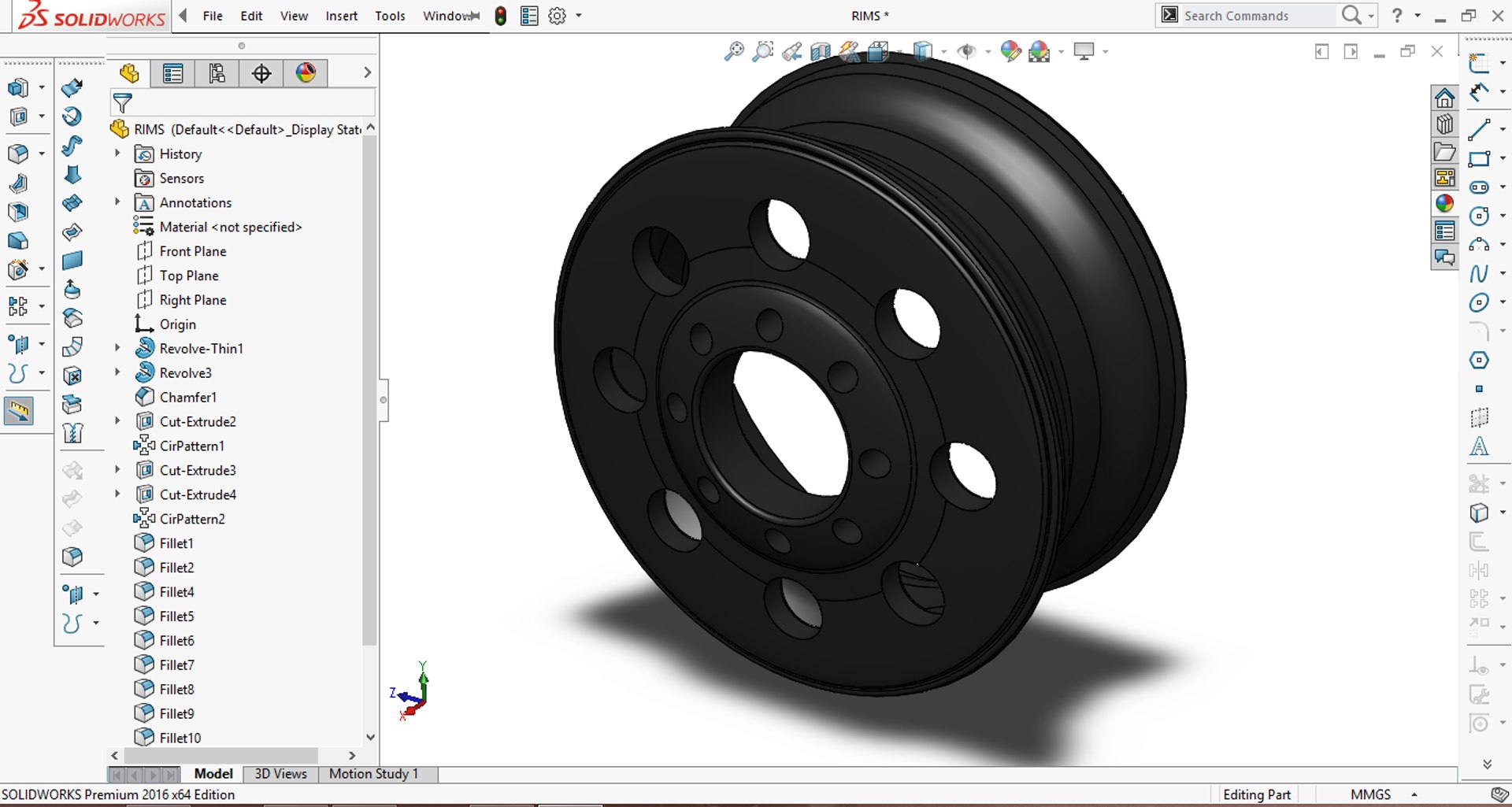 Rims 3D model - TurboSquid 1738547