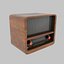 Model 3D zabytkowego radia