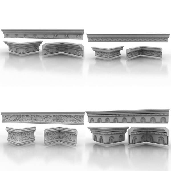 Cornice 3D Models for Download | TurboSquid