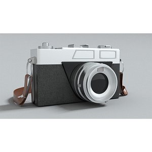laos Vintage Camera 3D model