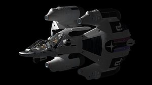 3D Gunster - The Last Starfighter model