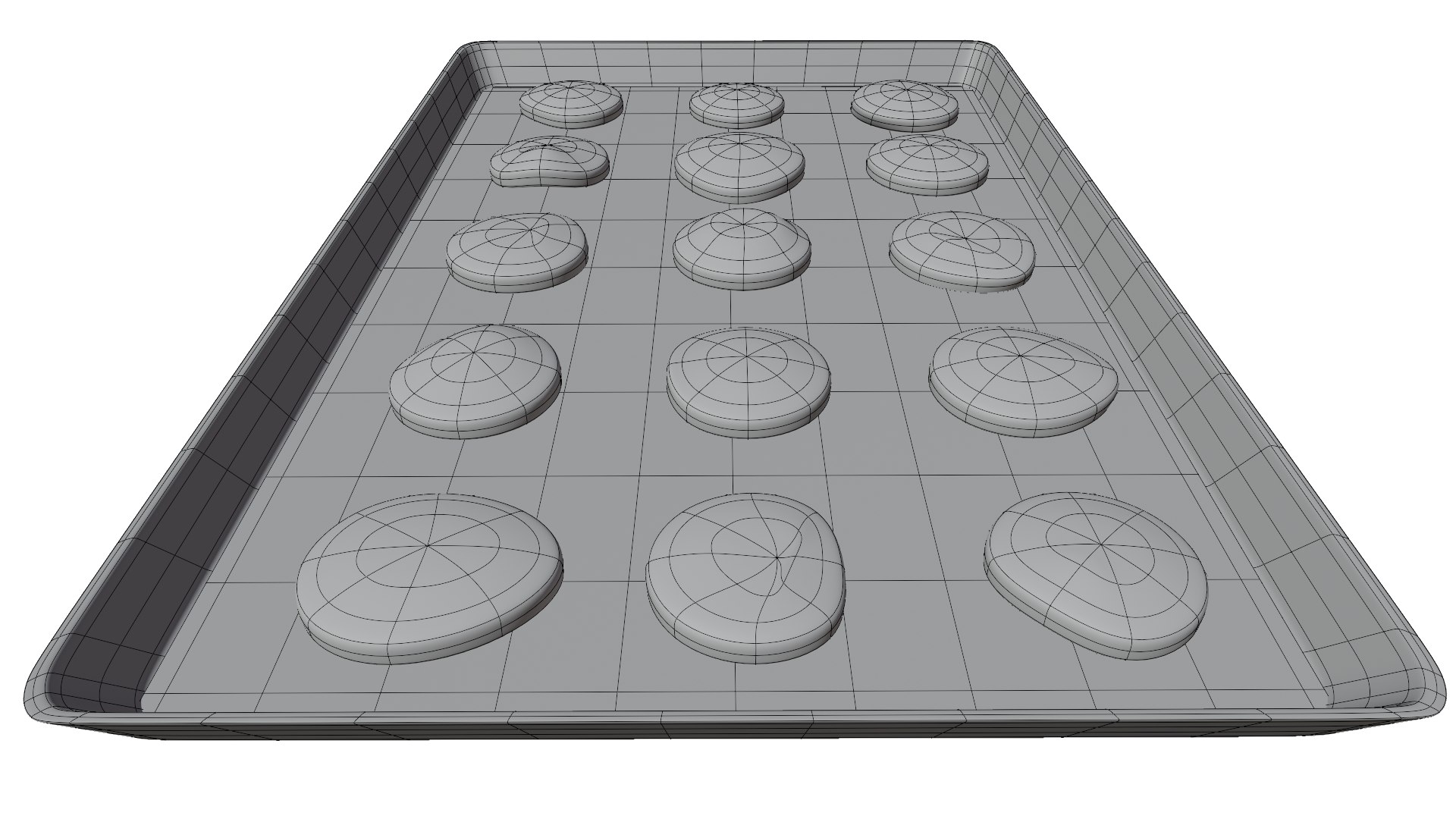 Baking Sheet Model - TurboSquid 2235055