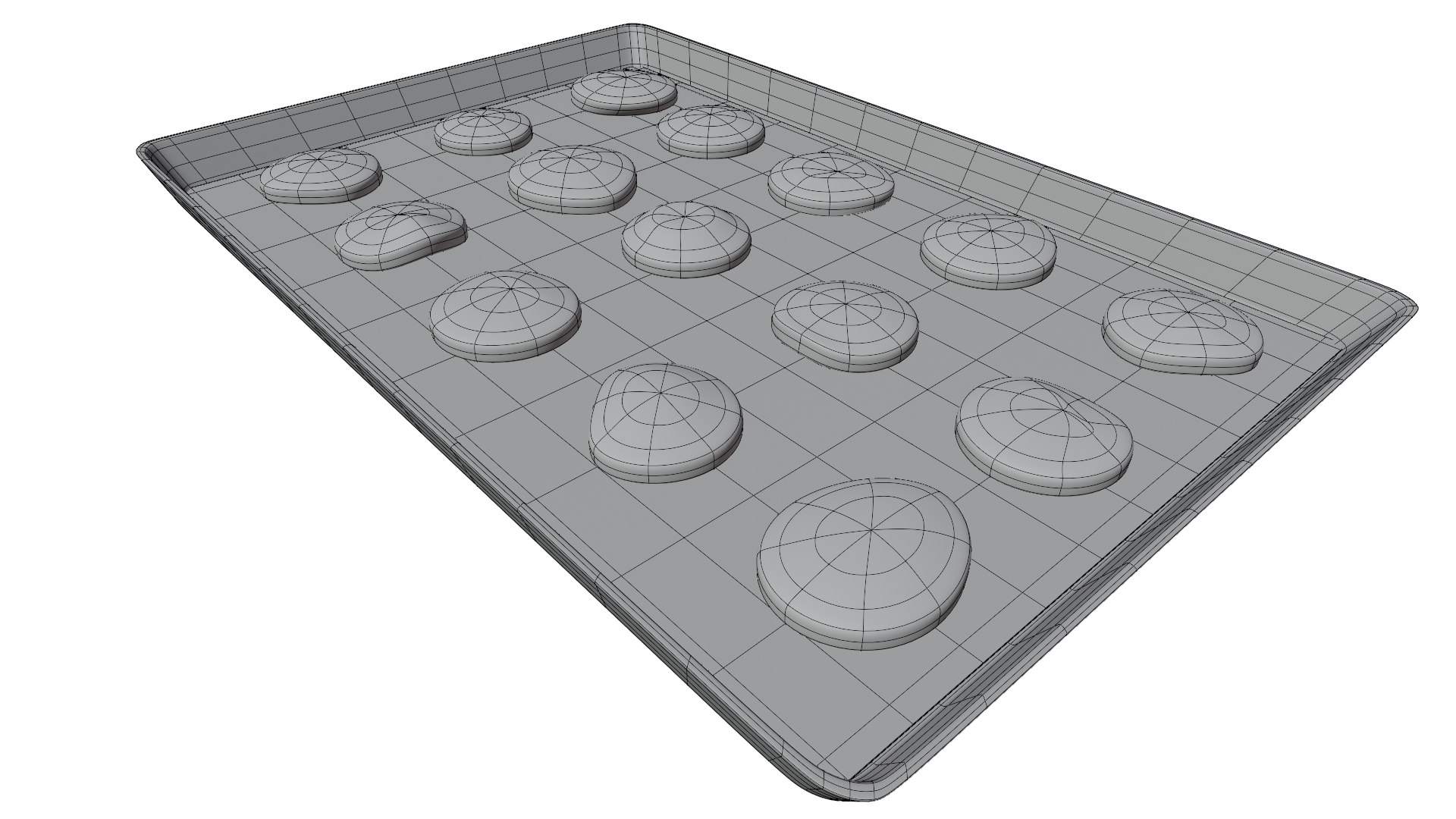 Baking Sheet Model - TurboSquid 2235055