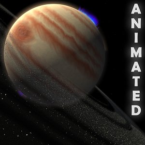 giant gas planet 3D