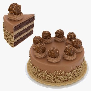 3D Ferrero Rocher Cake Collection