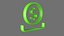 círculo signo de dólar