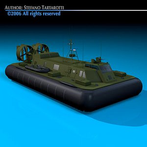 dxf military hovercraft