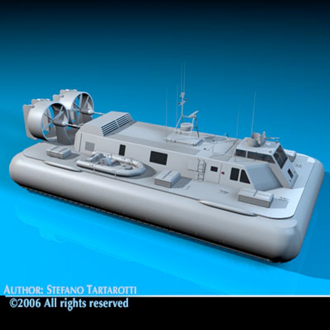 Dxf Military Hovercraft