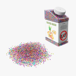 Water Gel Beads Collection 3D