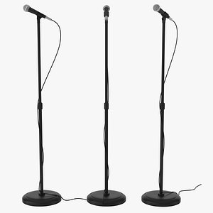 microphone with stand