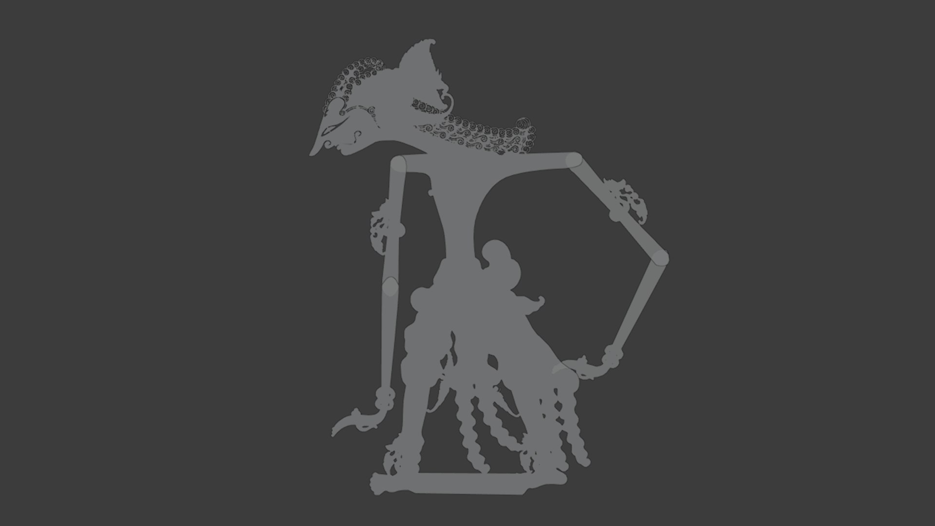 3D Wayang Kulit Abimanyu - TurboSquid 2232052